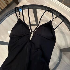 Victoria Secret Black and Gold one piece swimsuit